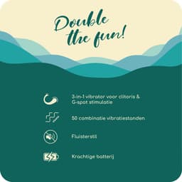 ONLYTOYS® The Wave - Vibrerend Ei met Afstandsbediening - Clitoris Stimulator - G Spot Vibrator Tril Ei met App - Vibrators voor Vrouwen en Koppels - Vibrerende Eieren - Sex Toys — thumbnail 2