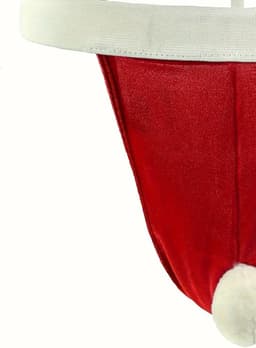 kerst string heren lingerie erotisch homo sexy hetero mannen christmas onderbroek — thumbnail 3