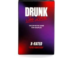 Spannend kaartspel - Drunk in love - Met date of partner - Verliefd - 50 kaarten - Vragen en opdrachten