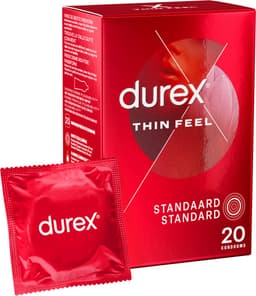 Condooms - Durex Condooms - Thin Feel - Extra Dun - 20 stuks — thumbnail 1