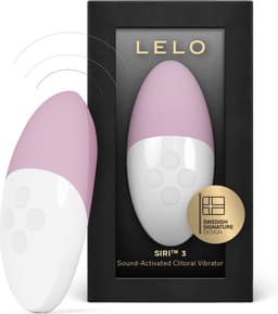 LELO SIRI 3 – Mini Vibrator – Geluidsgeactiveerd – 8 Genotsinstellingen – Soft Pink — thumbnail 1