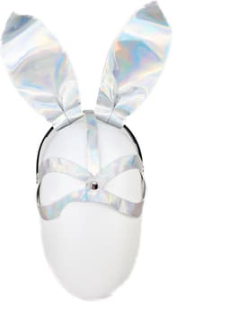 BNDGx® Sexy Cosplay Rollenspel kleding - Onesize - outfit heren bunny zwart wit set konijn — thumbnail 4