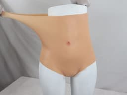 High Waist - 100% hypoallergene - medische siliconen body - one size - bilvergroter - bredere heupen - elastisch - shapewear - shaping - Vrouwen lichaam - Transgender - Vrouwelijke vorm - cosplay - crossdressing - femboy - slip - broekje - body — thumbnail 6