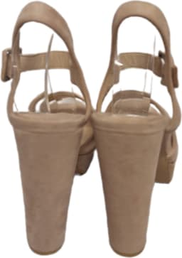 JUMEX- EROTISCHE PUMP- SUEDELOOK-PINK PLATEAU/HIGH HEEL-40 — thumbnail 3