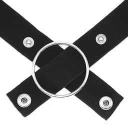 DOWO® - Chastity Cage Waist Strap - Kuisheids Riem - Belt voor Peniskooi - Zwart — thumbnail 9