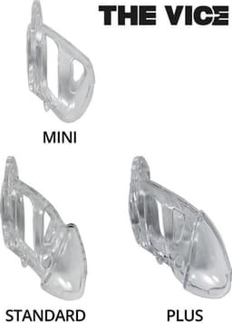 The Vice - Kuisheidskooi - Peniskooi - Chastity Cage - Transparant - Verkrijgbaar in maten Mini Standaard en Plus Standaard — thumbnail 11