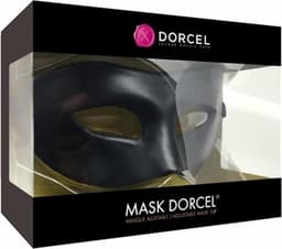 Dorcel - Eyes Wide Shut - Masker - Verstelbaar - Kunstleer - Zwart — thumbnail 3