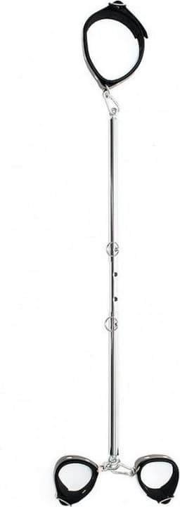 Rimba - BDSM Spreader bar Met Leren handboeien En collar — thumbnail 6