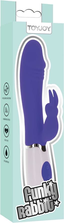 TOYJOY - Funky Rabbit - Vibrators Clitoral Paars — thumbnail 3