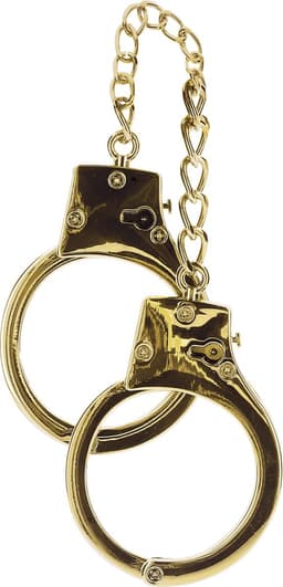 Taboom - Gold Plated BDSM Handcuffs - Bondage / SM Cuffs Goud — thumbnail 3