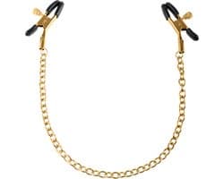 Fetish Fantasy Gold FF GOLD NIPPLE CHAIN CLAMPS