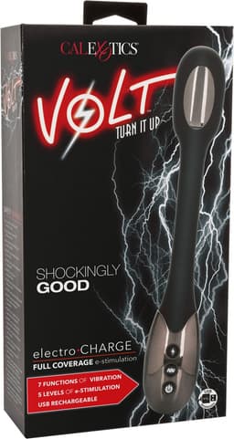 CalExotics - Volt Electro Charge - Vibrators Electro Zwart — thumbnail 3