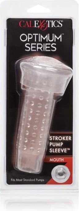 CalExotics - Stroker Pump Sleeve Mouth - Sleeves Transparant — thumbnail 2