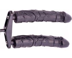 F- Machine Double Trouble Dildo Adaptor black