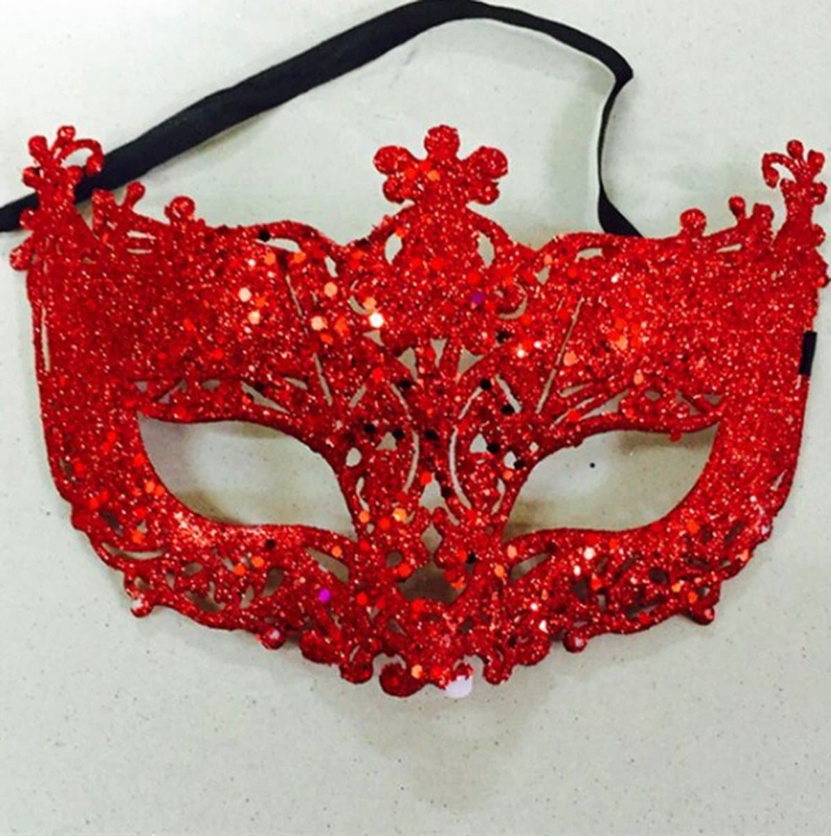 *** Oogmasker Venetië - Maskerade - Bal Masker - Voor Ogen - Gala Feest - van Heble® *** — afbeelding 1