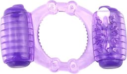 Vibrerende cock ring- Penisring- sex toys -paars — thumbnail 5