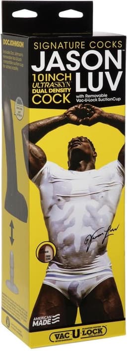Signature Cocks Jason Luv Realistische Dildo Met Balzak - 21.6 cm — thumbnail 7