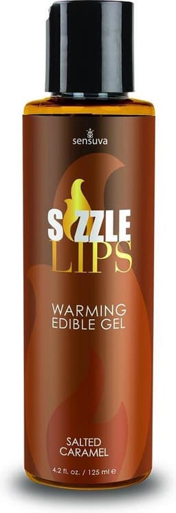 Sensuva - Sizzle Lips Zoute Caramel Warming Gel 125 ml — thumbnail 1