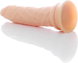 Bossoftoys - Wind - Cyberskin materiaal - Mega soepele grote Realistisch Dildo - 19,5 cm - Dia 2,5 / 4 cm - 44-0009 — thumbnail 2