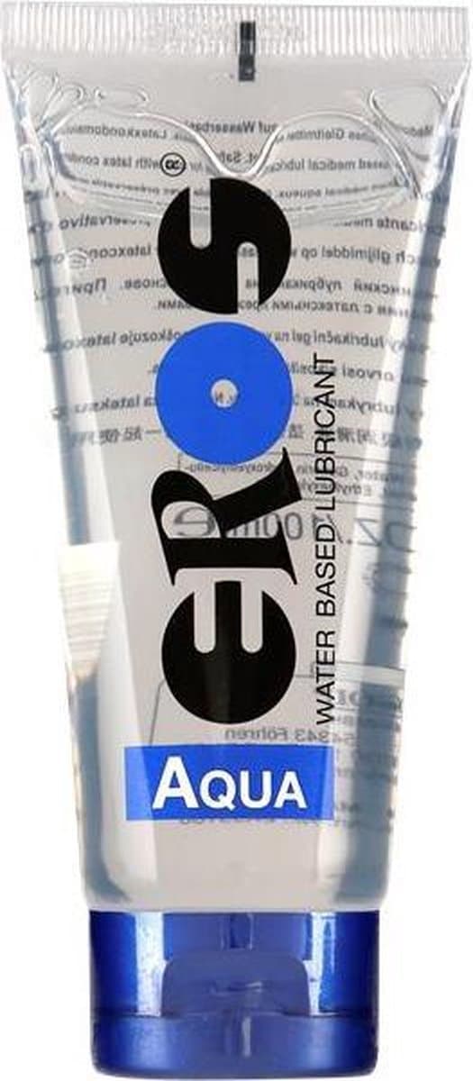Eros Aqua Glijmiddel op Waterbasis in tube - 100 ml — afbeelding 1