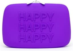 Happy Rabbit - HAPPY Opbergtas met Rits Groot Paars — thumbnail 1