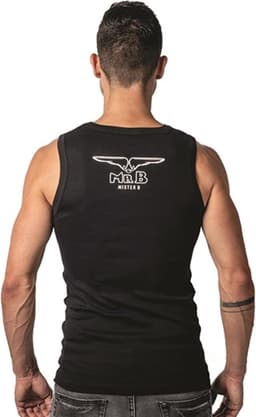Mister b tanktop shirt zwart small — thumbnail 2