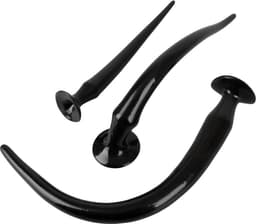 Lusty Super Lange Buttplug Set van 3 - Met Zuignap - Flexibel - Anaalplug voor gevorderden - Anal Toys - Sex Toys - Seksspeeltjes — thumbnail 2