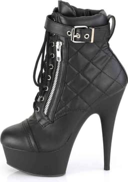 Pleaser - DELIGHT60005 Plateau Laarzen - US 12 - 42 Shoes - Zwart — thumbnail 3