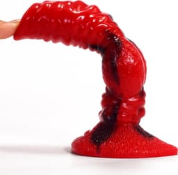 FAAK® - Fantasy animal - Weerwolf- K9 Knotty cock - Rood — thumbnail 4