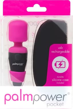 PalmPower Pocket Wand Massager - roze — thumbnail 8