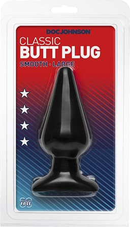 Doc Johnson Buttplug Groot - Ø 50 mm - Zwart — thumbnail 8