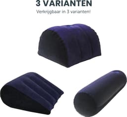 Seks kussen - Inclusief Pomp - Opblaasbaar - Seksmeubel - Voor vrouwen & mannen - Intensere seks standjes - Discreet verpakt - — thumbnail 6