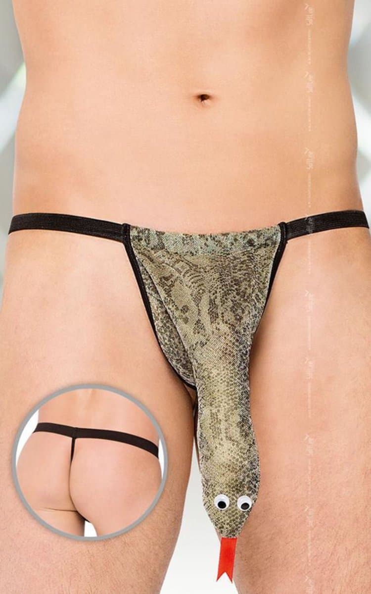 Softline Collection - Grappig string voor heren - slang S t/m L — afbeelding 1