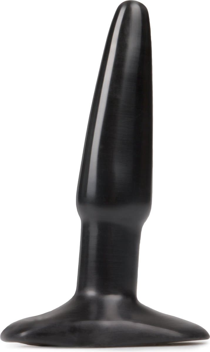 Doc Johnson Buttplug - Klein - Zwart - Ø 25 mm — afbeelding 1