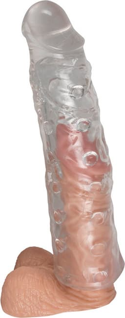 Transparante en verlengende penis sleeve — thumbnail 3