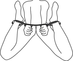 EasyToys - Bondage Bar - Wrist and Ankle Cuffs - Handboeien en Enkelboeien - Duurzaam - Bondage Set - BDSM Set - BDSM Toys - Rollenspel Erotiek - Erotisch Spel - Sex Toys voor Vrouwen en Mannen - Zwart — thumbnail 2