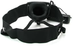 Fetish Fantasy - Vibrating Hollow Strap-On - Dildo - Zwart — thumbnail 5