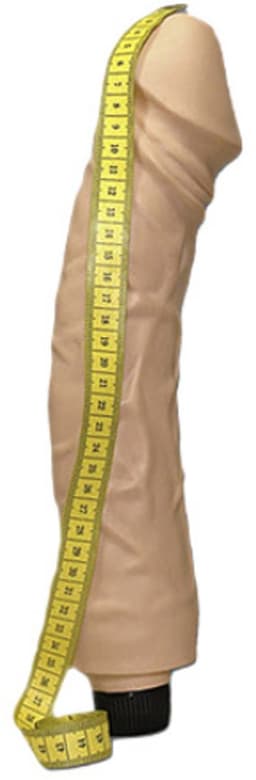 You2Toys – Giant Lover XXL Vibrator met Aders en Verdikte Eikel – 33 cm – beigeig — thumbnail 2