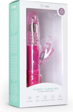 EasyToys - Stotende Butterfly Vibrator - Vibrators voor Vrouwen - Sex Toys voor Vrouwen - Vibrators - G-Spot Vibrator - Clitoris Stimulator - Roze — thumbnail 3