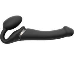 Strap-On-Me - Strapless Strapon Vibrator Met 3 motoren - Zwart - Maat XL