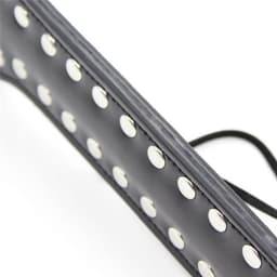 Nooitmeersaai - Paddle met studs en hartjes - zwart — thumbnail 3