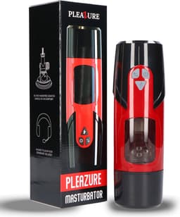 Pleazure Masturbator – Pocket Pussy – Seks Toys voor Mannen – Nep Vagina Mannen met Deepthroat & Pussy — thumbnail 1