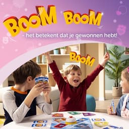 Dynamisch Kaartspel - Familiespel Snel - Snel Denken - Inclusief Bel - Karton Set - Veelkleurig — thumbnail 2