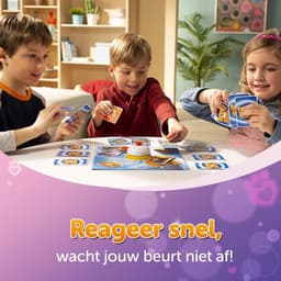 Dynamisch Kaartspel - Familiespel Snel - Snel Denken - Inclusief Bel - Karton Set - Veelkleurig — thumbnail 3