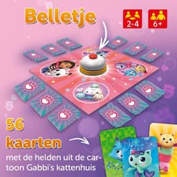Dynamisch Kaartspel - Familiespel Snel - Snel Denken - Inclusief Bel - Karton Set - Veelkleurig — thumbnail 6