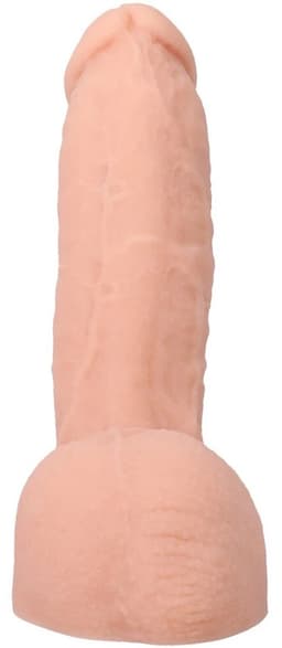 Girthmasterr - Realistic ULTRASKYN Dildo - 8.5" / 23 cm - Vanilla — thumbnail 6