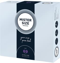 MISTER SIZE 69 Ultra Dunne XXXL condooms (36 pack) — thumbnail 1