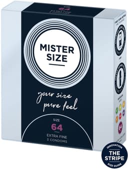 MISTER SIZE 64 Ultra Dunne XXL condooms 3 stuks (verkrijgbaar in 7 maten) — thumbnail 8
