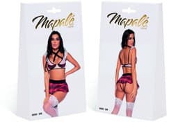 Mapalé Sexy Kostuum Schoolmeisje - Multicolor - Maat S/M — thumbnail 2