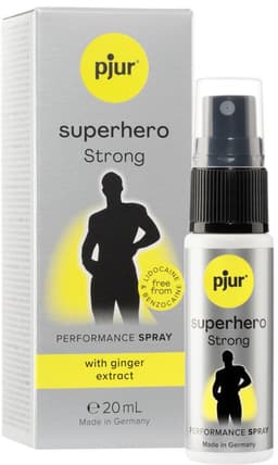 Pjur - Superhero Strong - Stimulating Spray for Men - 0.7 fl oz / 20 ml — thumbnail 1